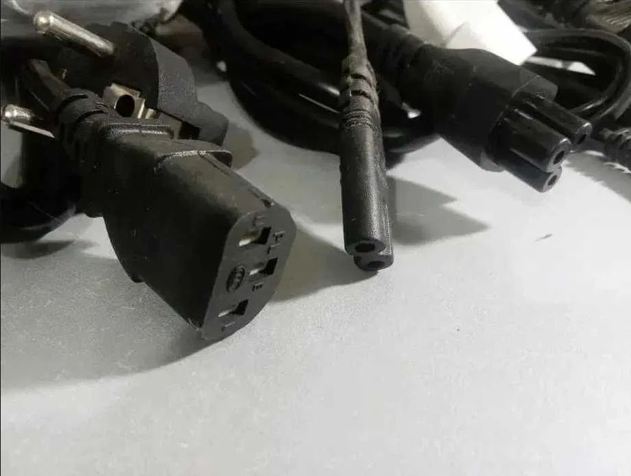 шнур кабель силовой на блок питания / разные разъёмы у шнуров