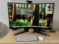 Apple Mac Mini M2 + Monitor Samsung 4k G5 165 Hz