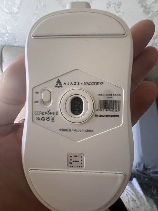 Мышь Ajazz AJ199 белый