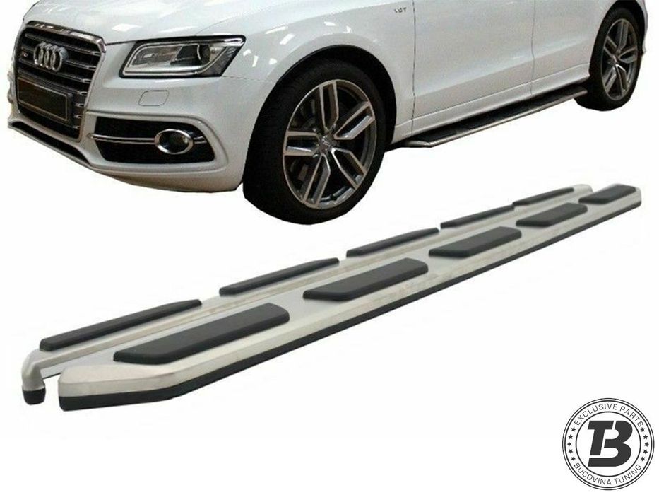 Praguri Aluminiu compatibile cu Audi Q5 8R MONTAJ INCLUS