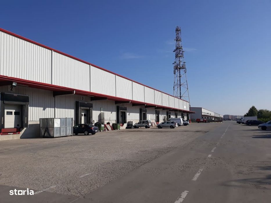 Inchiriere hala 1000 mp cu rafturi incluse, Bucuresti Vest