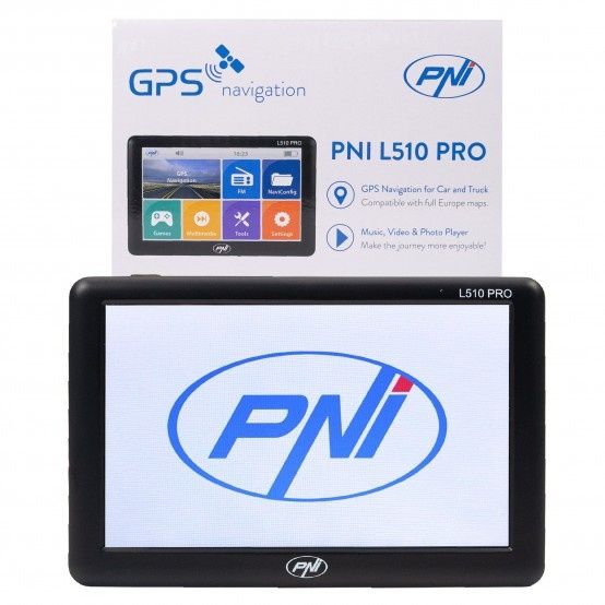 GPS auto, camion- L510 PNI - gata de drum, igo primo