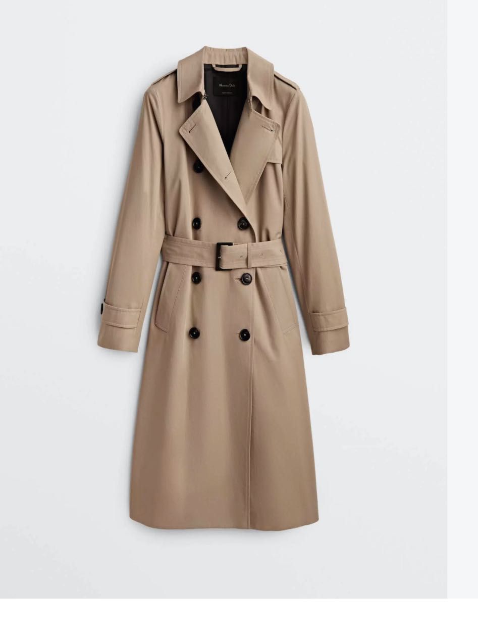 Плащ massimo dutti