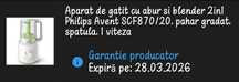 Blender Philips Avent + abur