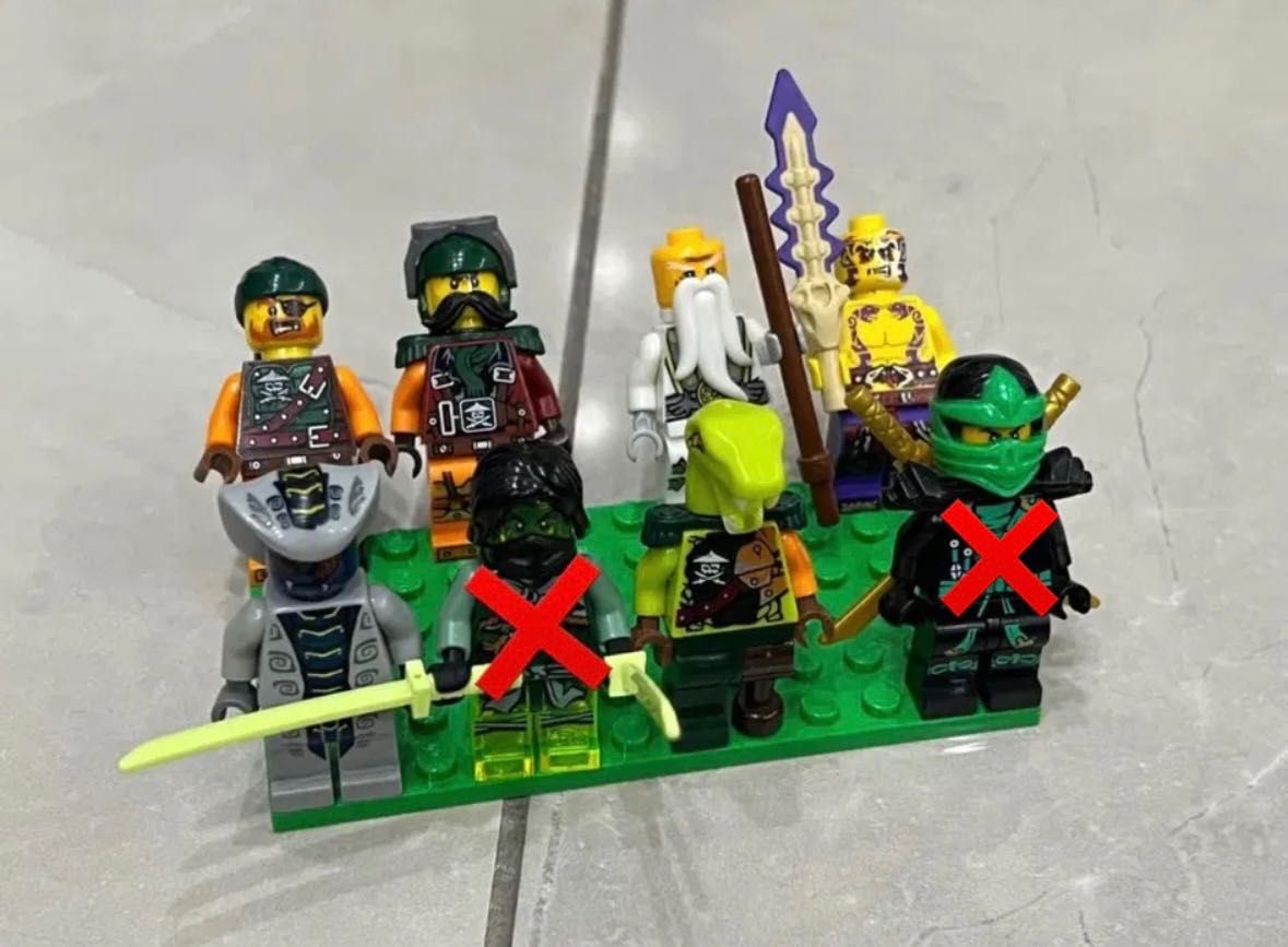 Lego ninjago фигурки