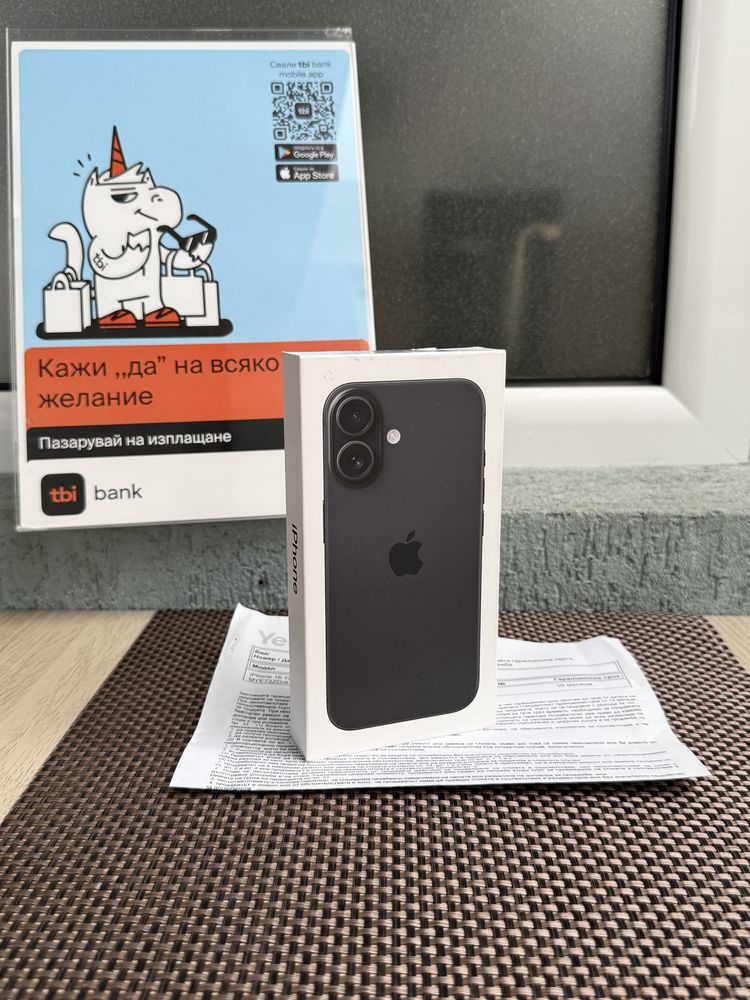 НОВ!36М ГАР /*ЛИЗИНГ*/ iPhone 16 128Gb Black Айфон Гаранция