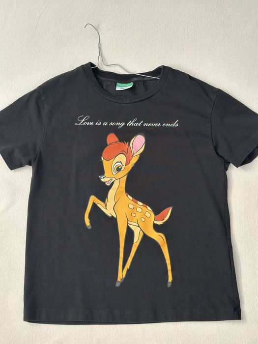 Памучна дамска тениска Benetton