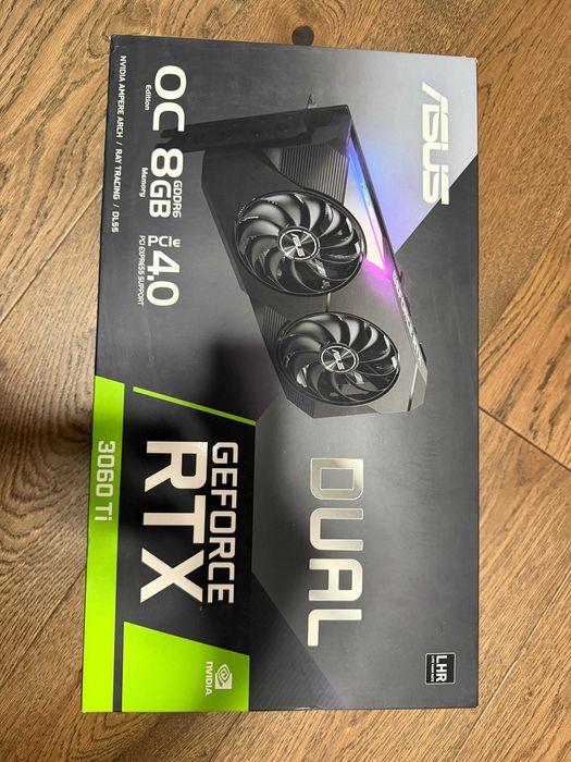 Placa video ASUS Dual GeForce RTX 3060 Ti OC V2, 8GB GDDR6, 256-bit