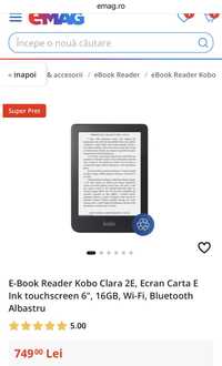 E-Book Reader Kobo Clara HD