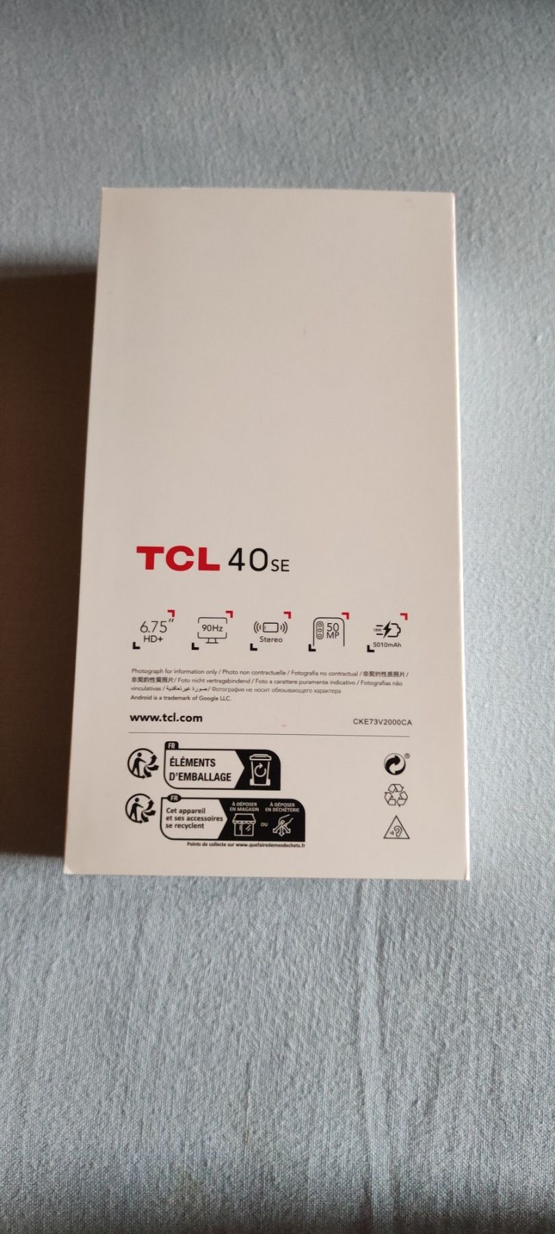 TCL 40 SE 128 GB нов, неразпечатван