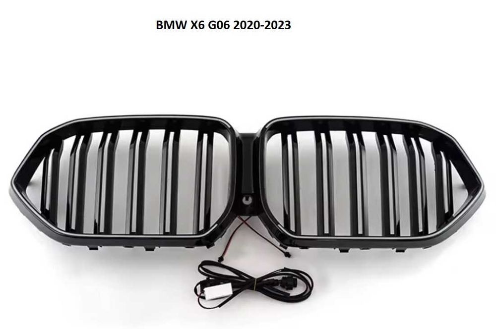 Grile iluminate LED BMW X6 G06 2020-2023, Iconic Glow