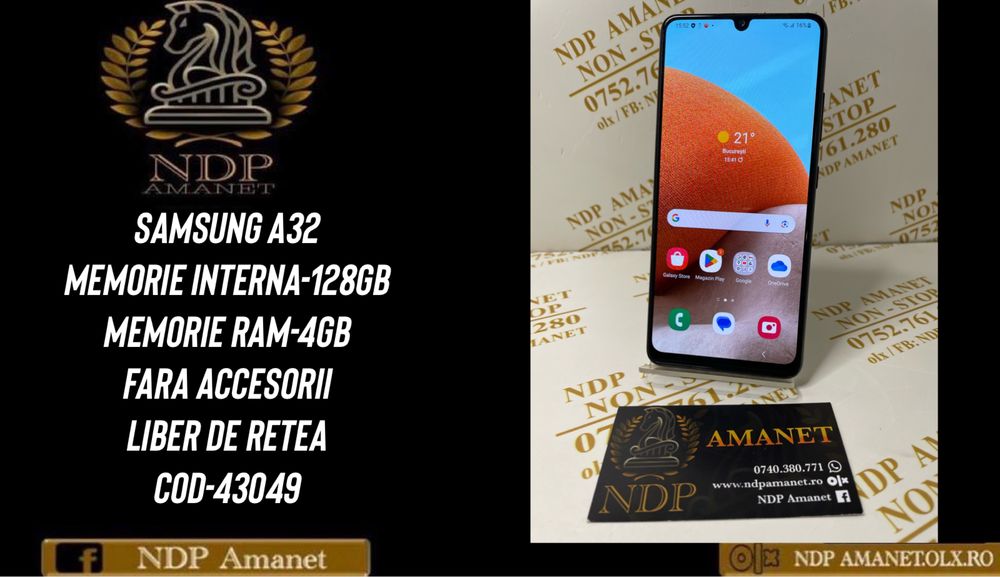 NDP Amanet Braila Samsung A32 128gb (43049)