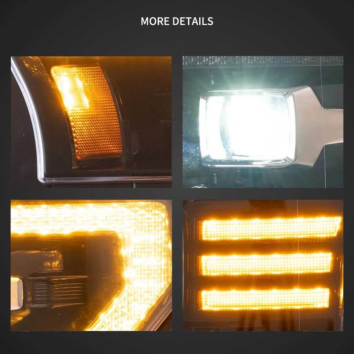 Комплект LED фарове с начална анимация за Ford F150 2015 - 2017