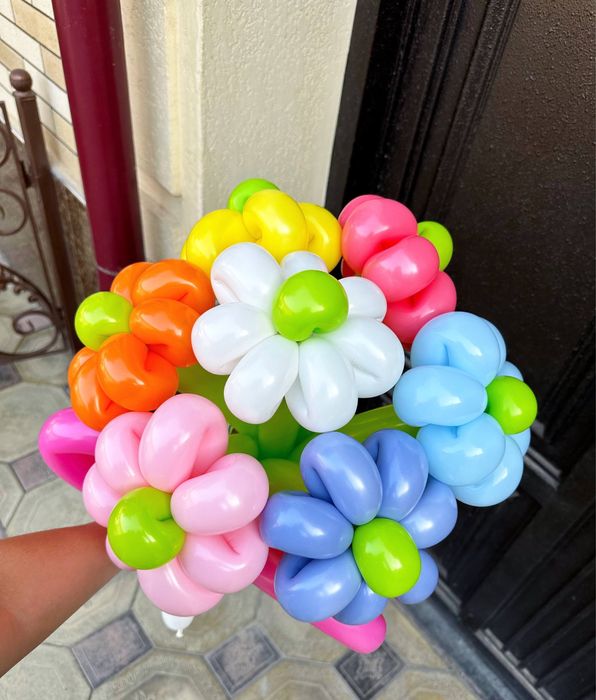 Цветы из шаров на заказ