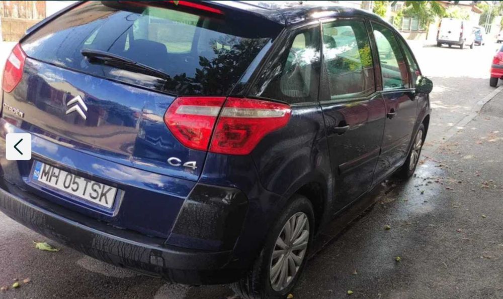 Citroen C4 Picasso, decembrie 2007, motor defect/dezmembrari