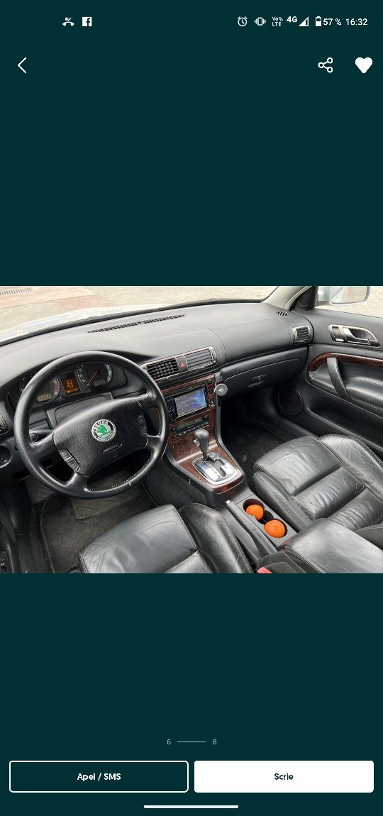 Skoda superb , 2.5 v6 , automat, vand sau schimb ,