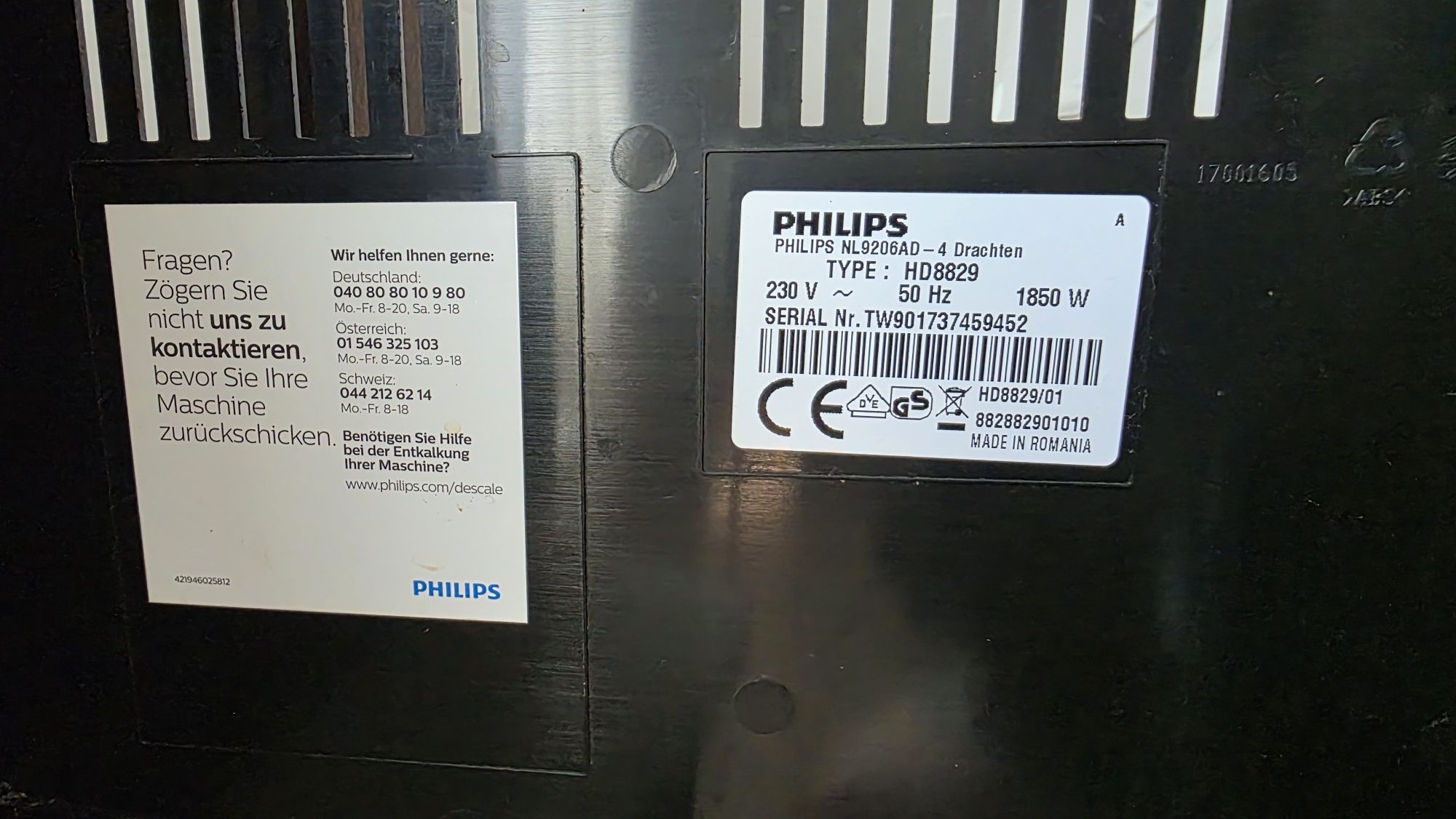 Кафе автомат Philips hd8829