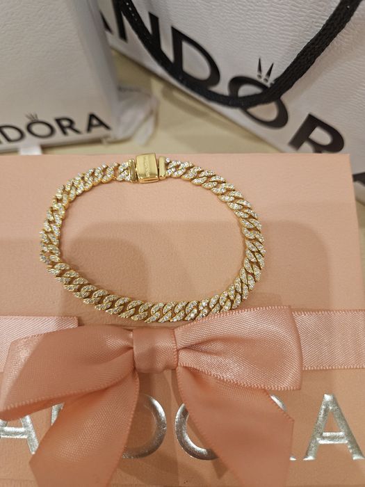 Bratara Pandora cubaneza aurie