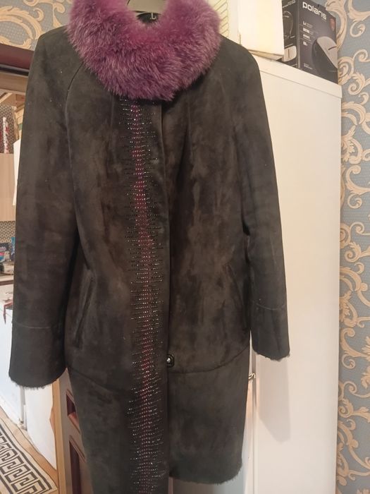Дубленка зимняя.