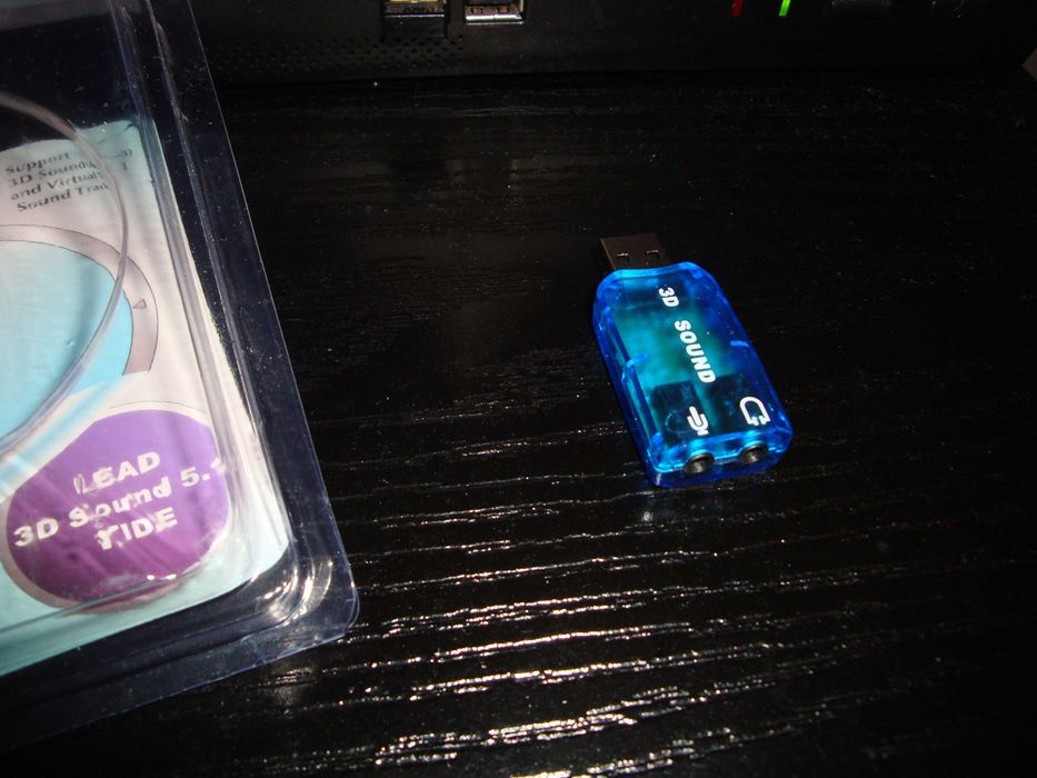 Placa de sunet USB windows 10 casti / boxe / microfon