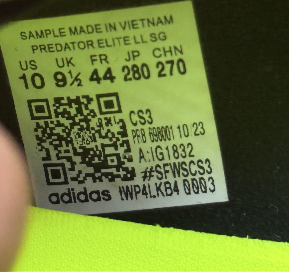 Мъжки бутонко Adidas Predator Hybridtouch 2.0