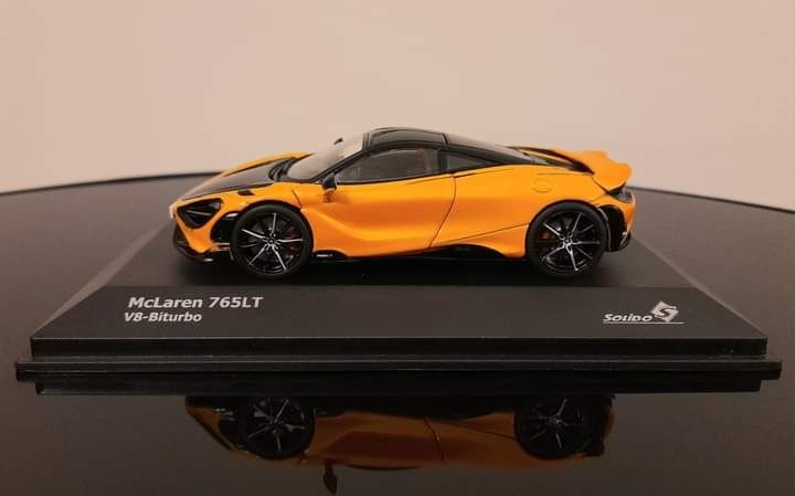 McLaren 765LT V8-Biturbo 1:43 Solido