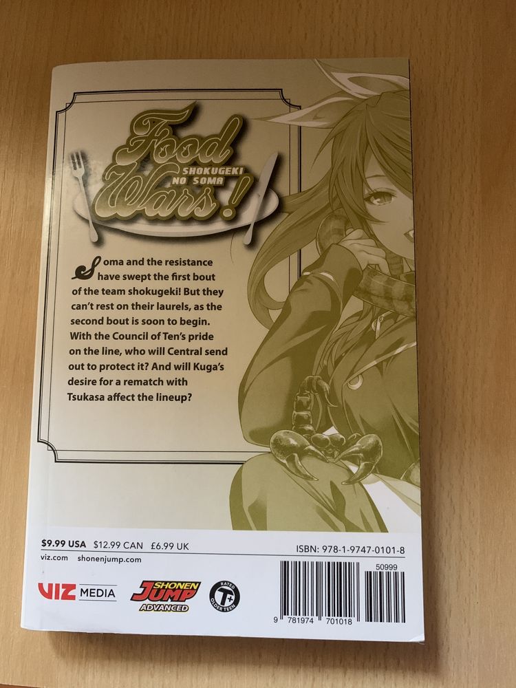 Manga Food Wars Vol. 26