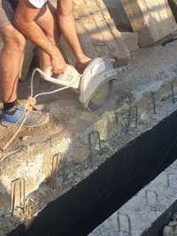 Tăiere Pereți/Decupaje în beton Armat