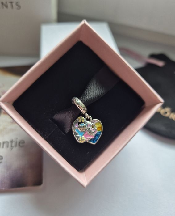 Charmuri si pandantive disney Pisica Marie Stitch Frumoasa si Bestia