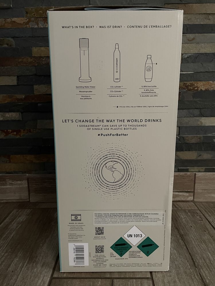 SodaStream GAIA nou sau cana filtranta