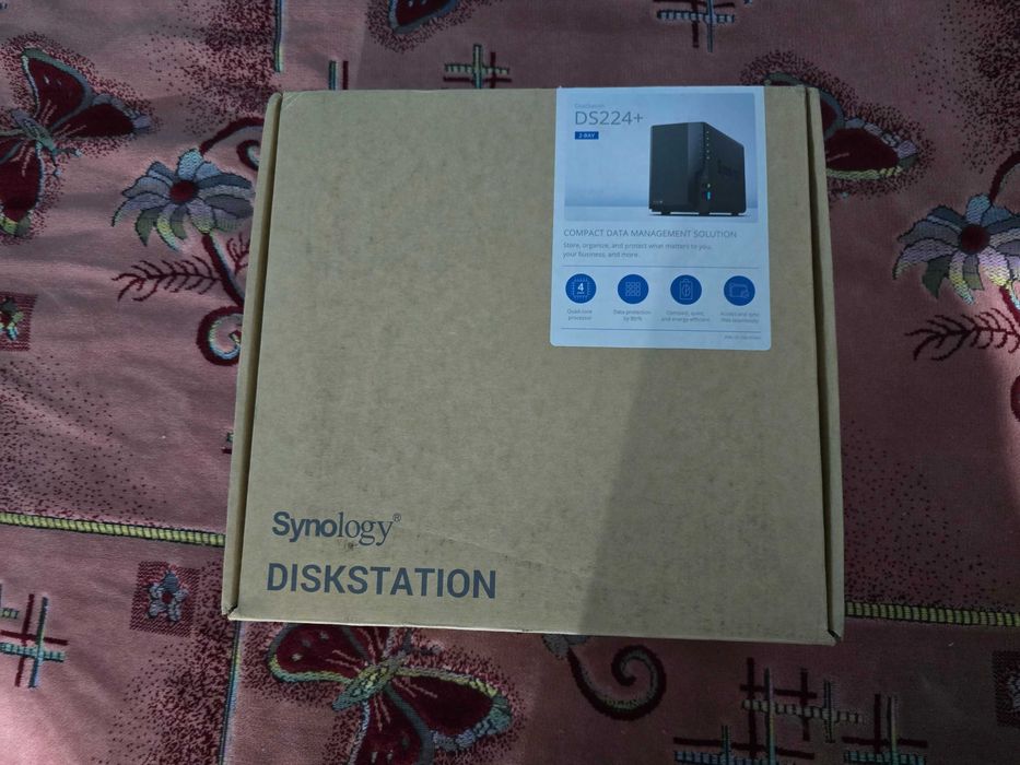 Synology  DS224+, 2GHz, 2-bay, 16GB DDR4, 2gb+16gb adaugati.