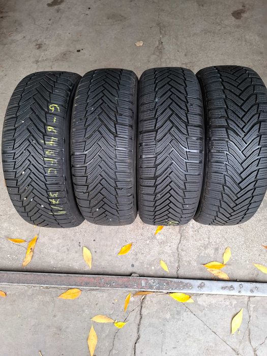 4 Зимни гуми Мишелин 205/55/16 ДОТ21 (безплатно поставяне)