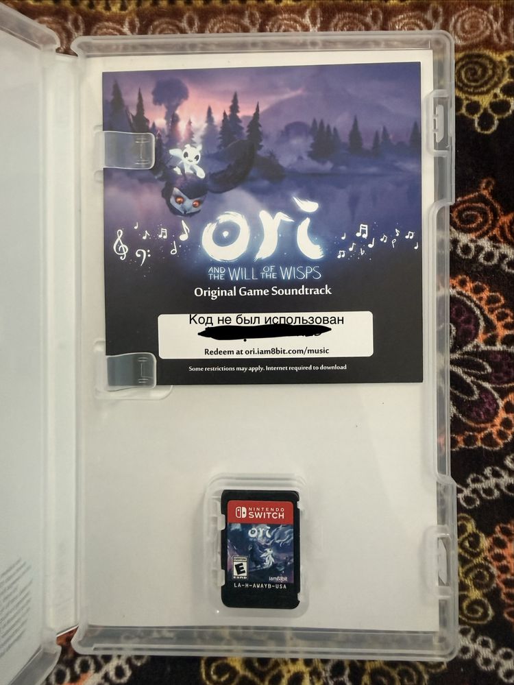 Картриджи с коробками игр Nintendo Switch