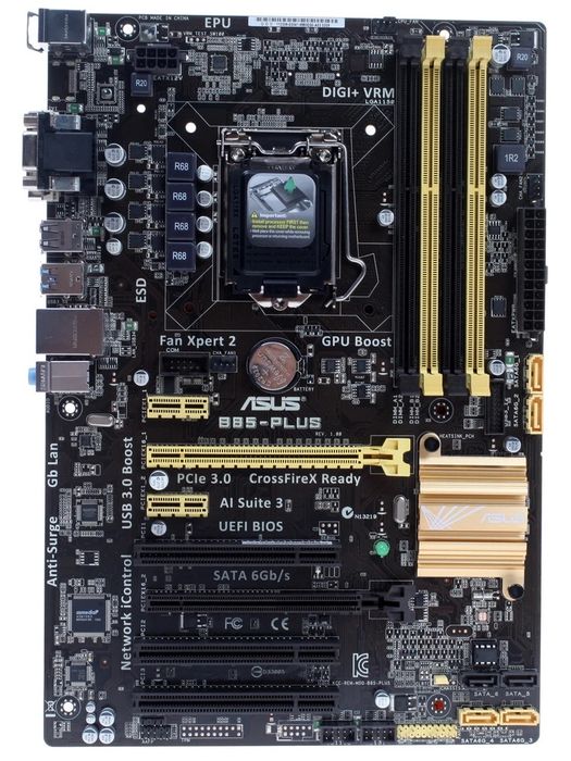 Материнская плата ASUS B85-PLUS