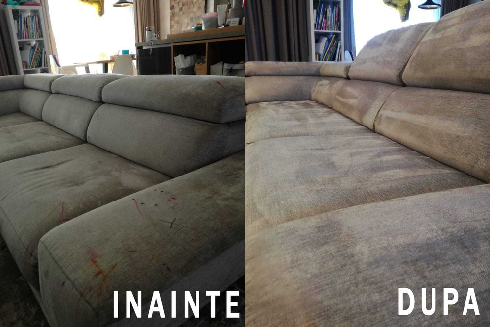 Curatare si igienizare canapele, saltele si fotolii