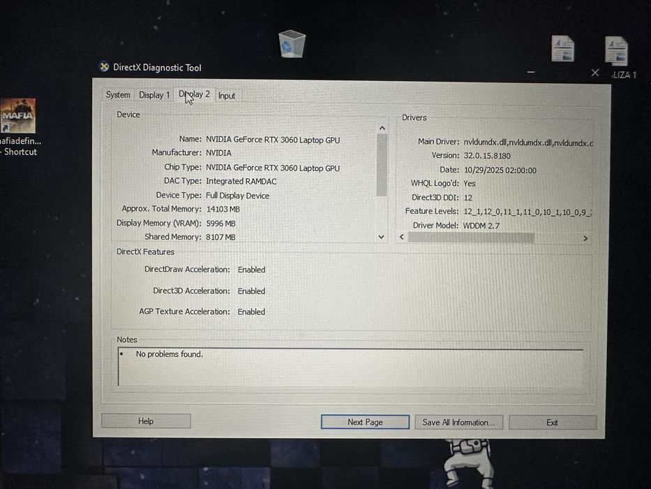 Acer nitro 5 rtx 3060