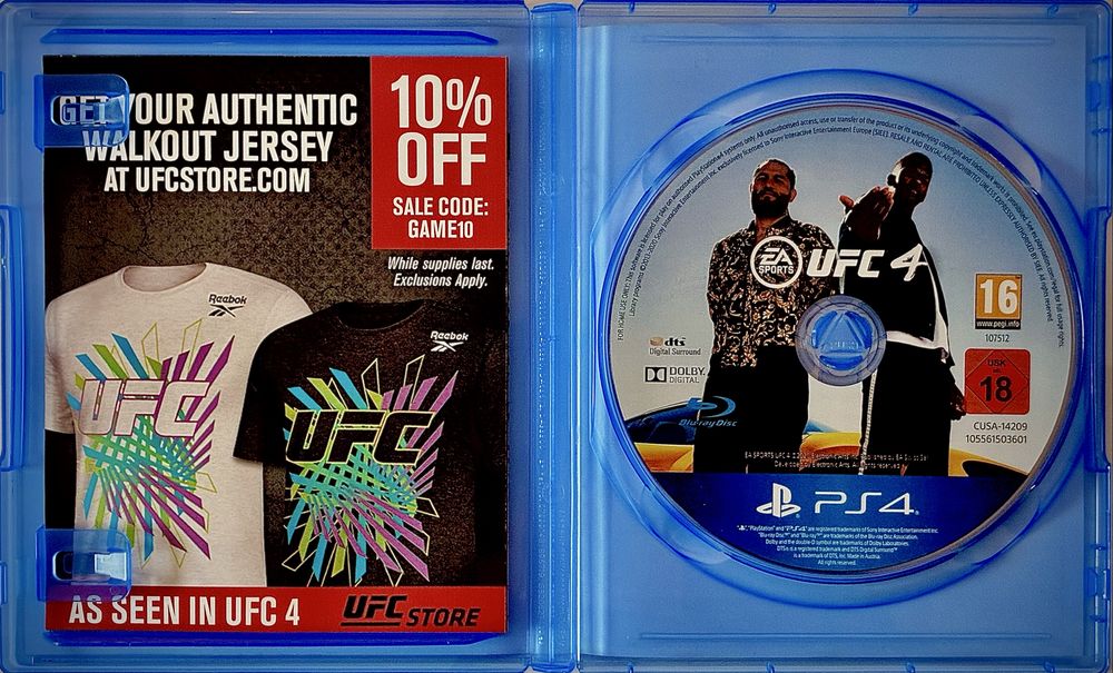 UFC 4 PS4 / PS 4 / PS5 / PS 5 | EA SPORTS