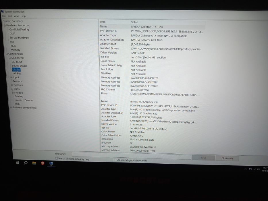 Acer Nitro 5 (carcasă Predator) – GTX 1050 4GB, i5-7300HQ, 16GB RAM