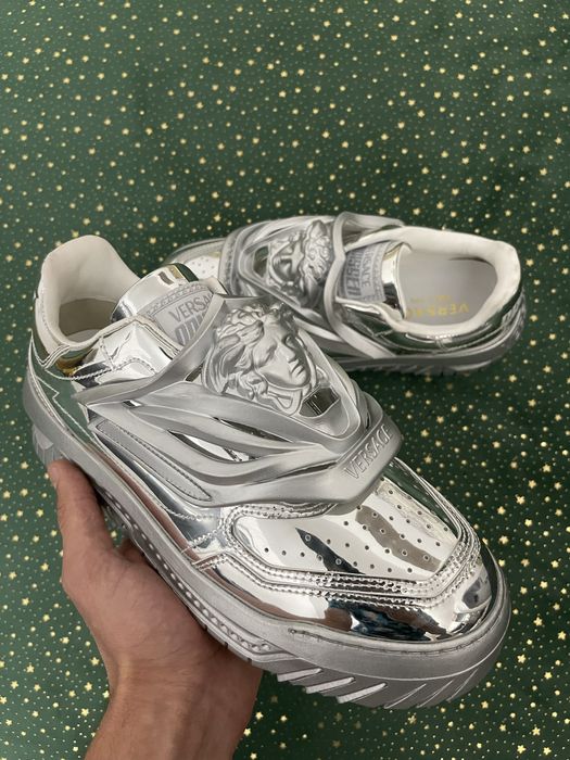 Versace Odissea Metallic Silver