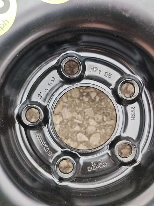 Резервна гума джанта патерица Mercedes 145 70 17 SLK R172