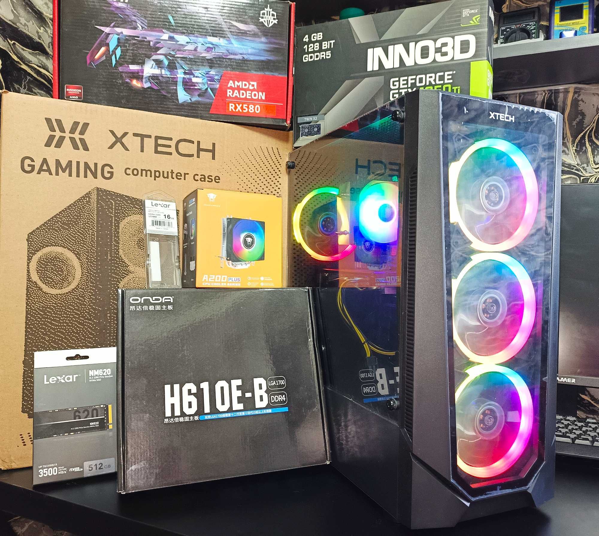 НеДоРоГо 12поколение Core_i3-12100/16Gb/ 256Gb_NVME/ GTX1060 или RX580