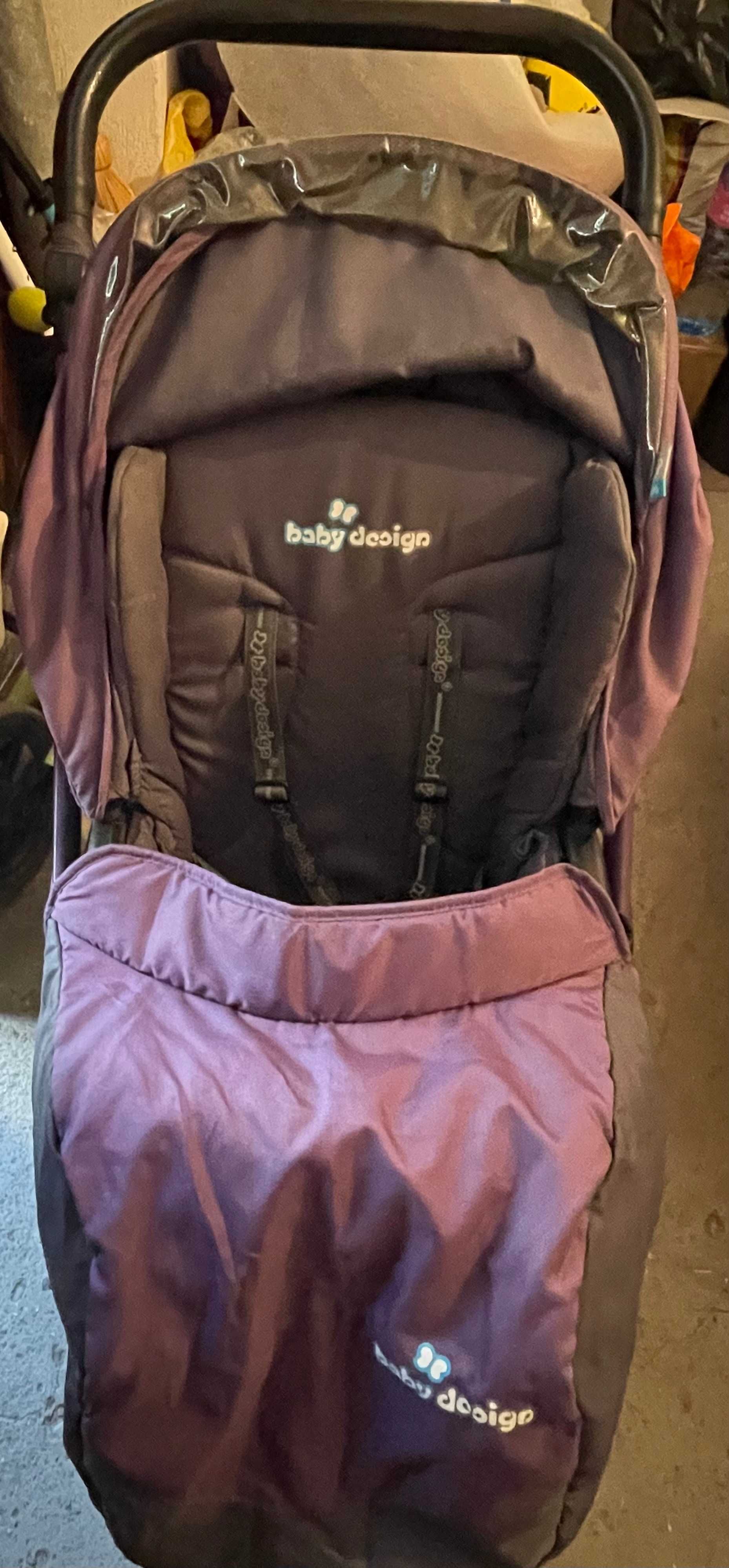 Бебешка количка Baby Design и стол за кола
