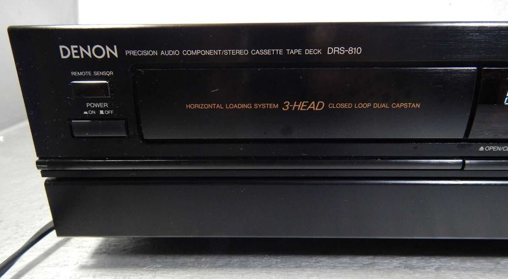 Denon DRS-810 3 capete, dublu cabestan