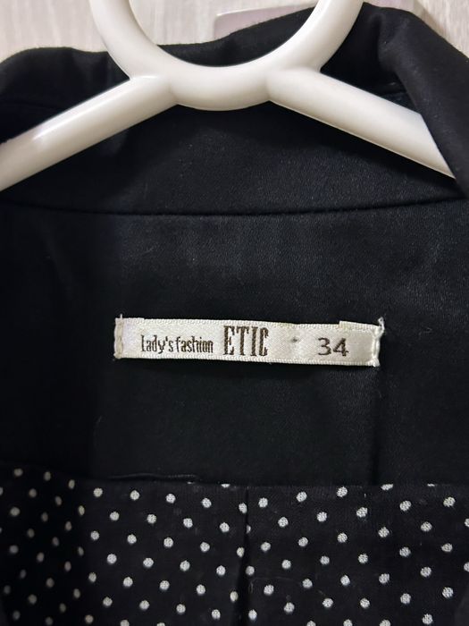 Sacou negru Etic, 34