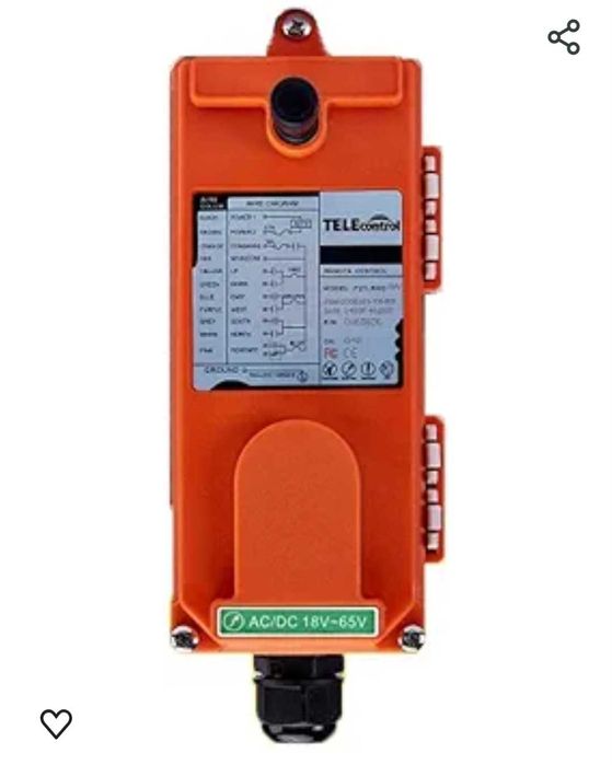 Дистанционно за кран F21-4S AC/DC 18V-65V (1 предавател + 1 приемник)