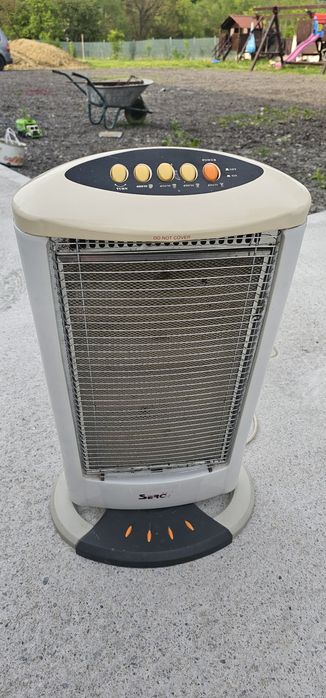Incalzitor cu halogen rotativ