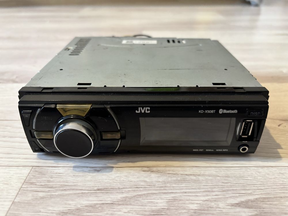 Магнитола JVC KD-X50BT. Колонки, динамики 6x9 5 Element