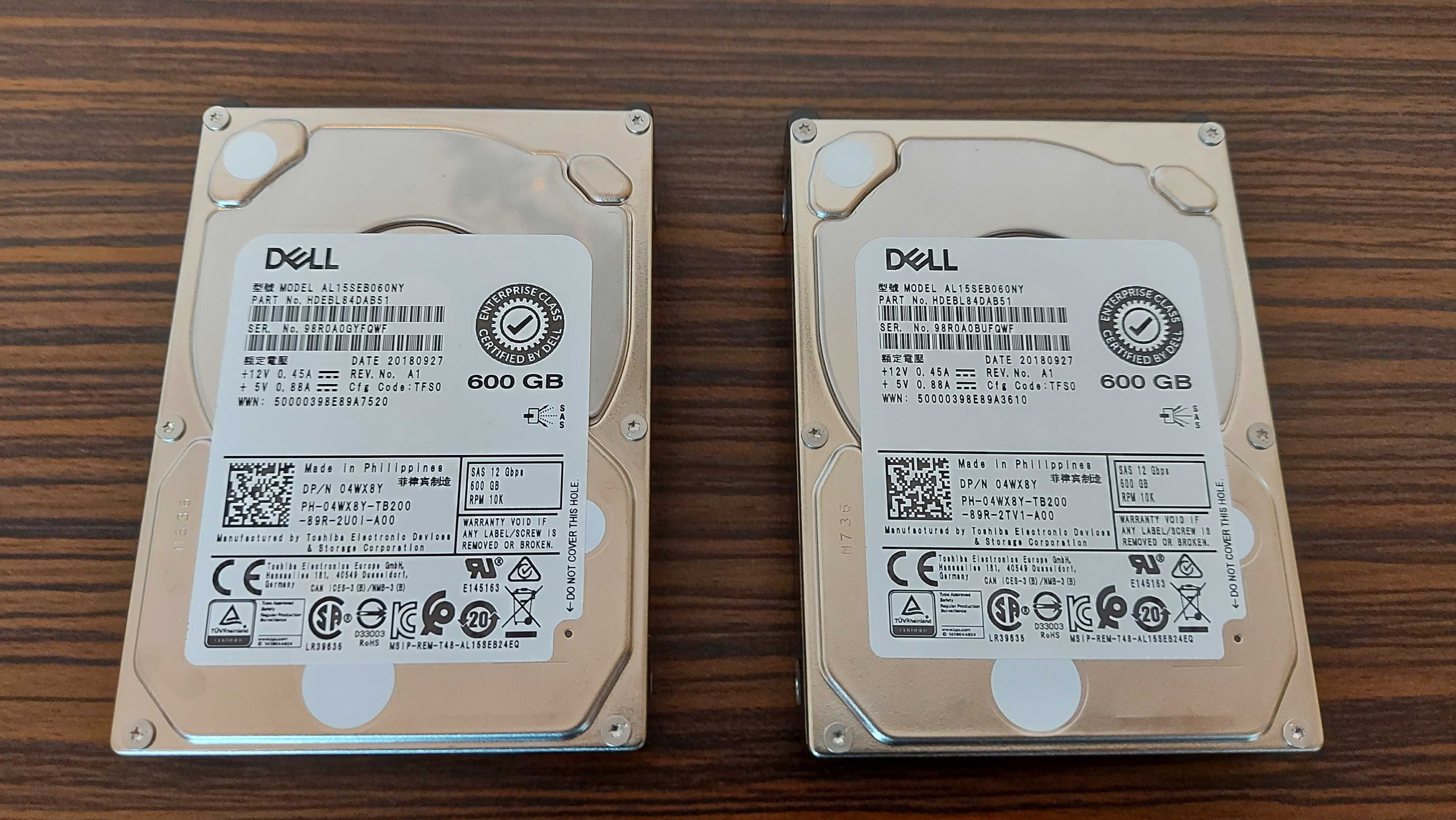 HDD DELL SAS 600GB 12Gbps 10K RPM 2.5"