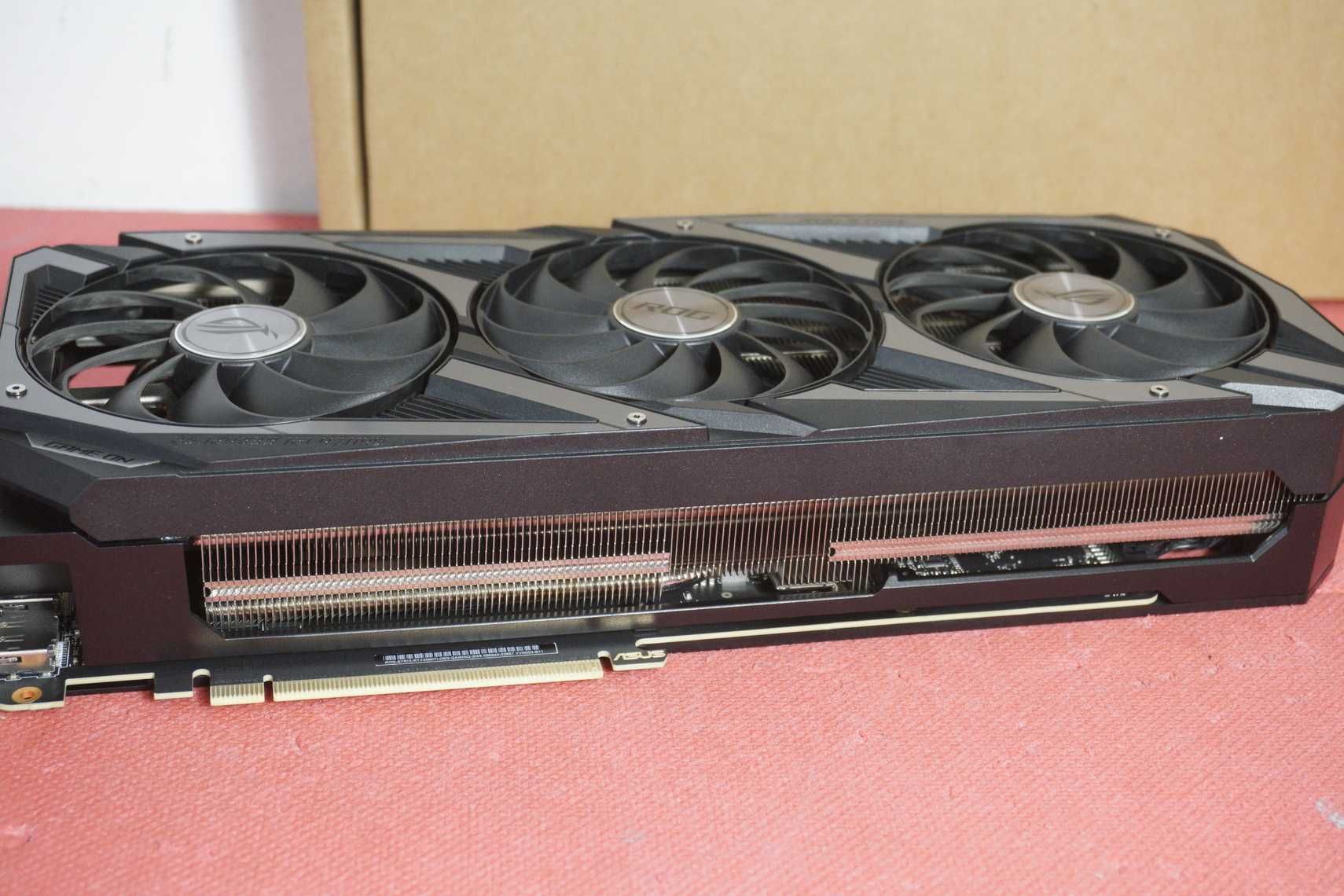 RTX 3060 Ti 8GB Asus ROG STRIX GPU Видеокарта Nvidia/ Вкл.ДДС