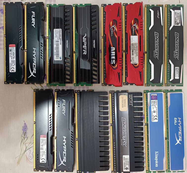 Kit memorii RAM PC DDR3 16Gb DDR3 1600 1866 Mhz
